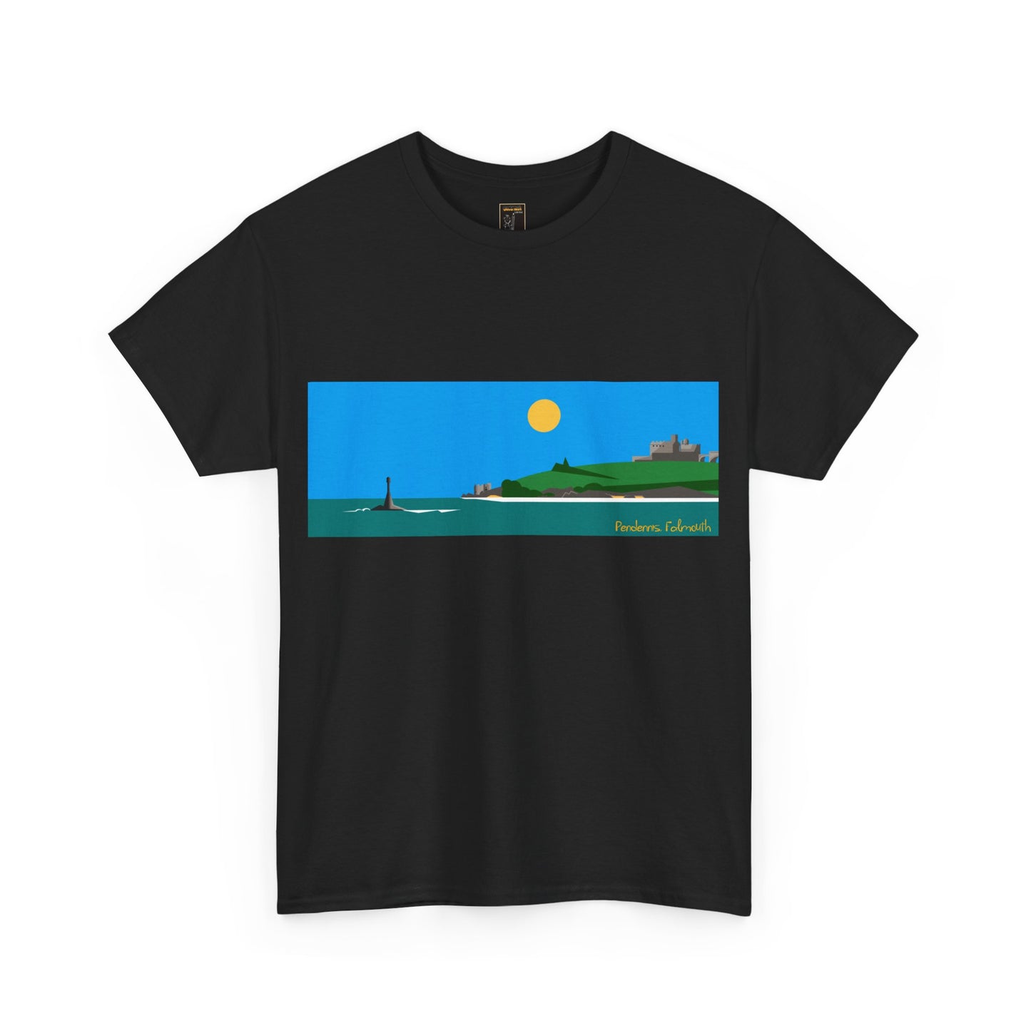 Pendennis,Falmouth, Colour Design - Unisex Tee