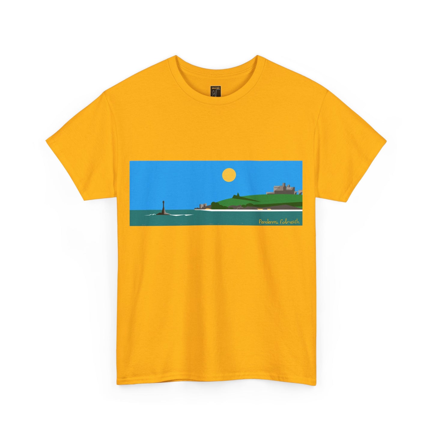 Pendennis,Falmouth, Colour Design - Unisex Tee