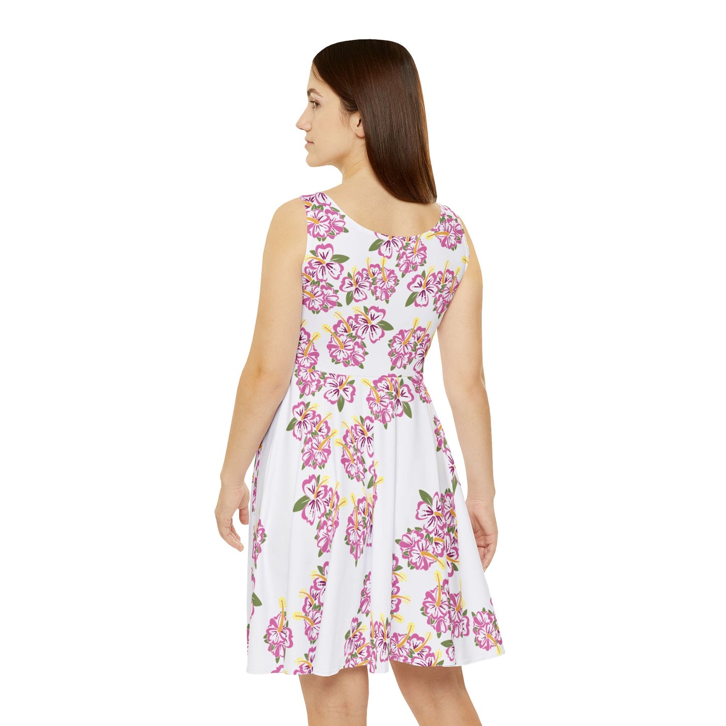 Hibiscus Joy - Skater Dress
