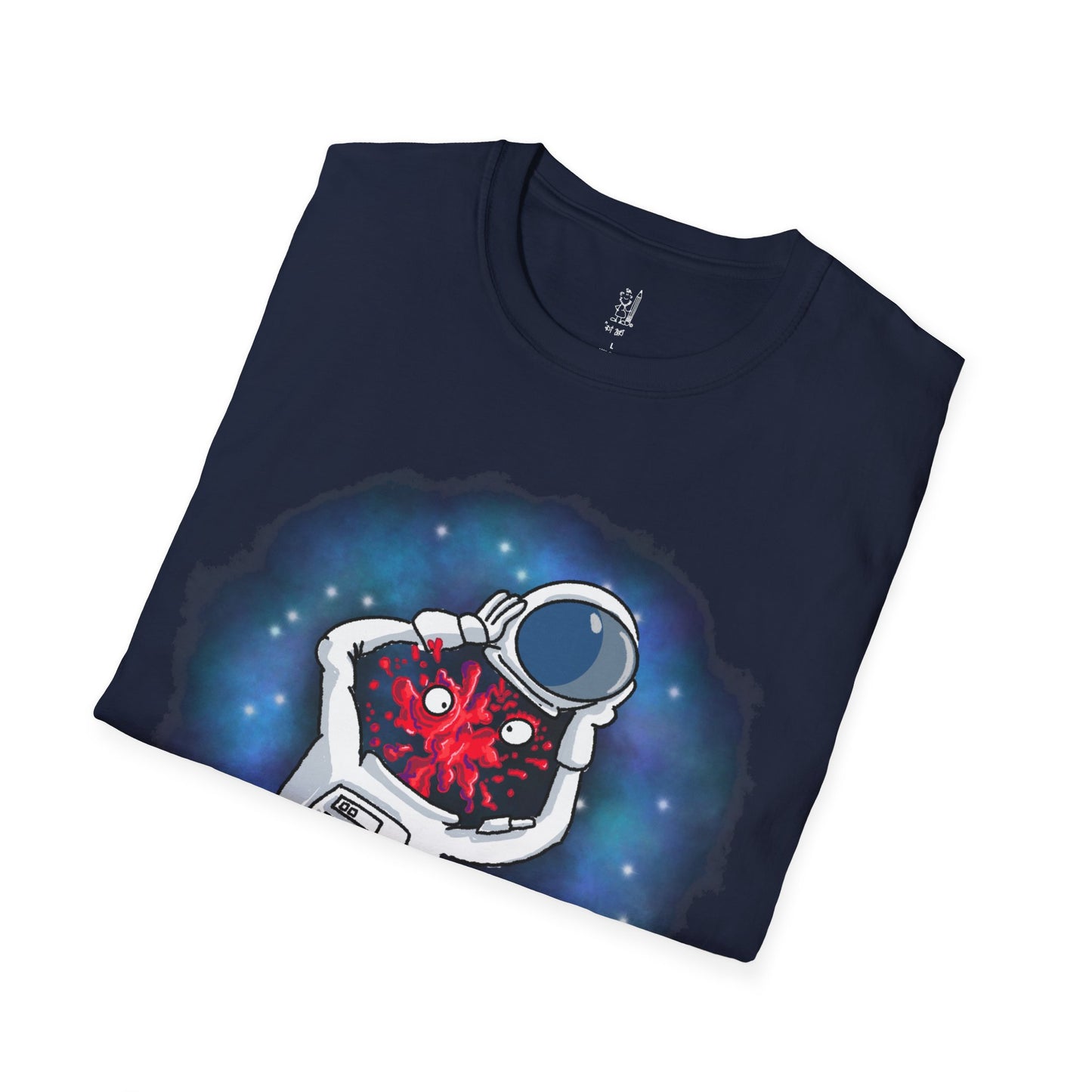 Never Fart In A Spacesuit - Custom T-Shirt