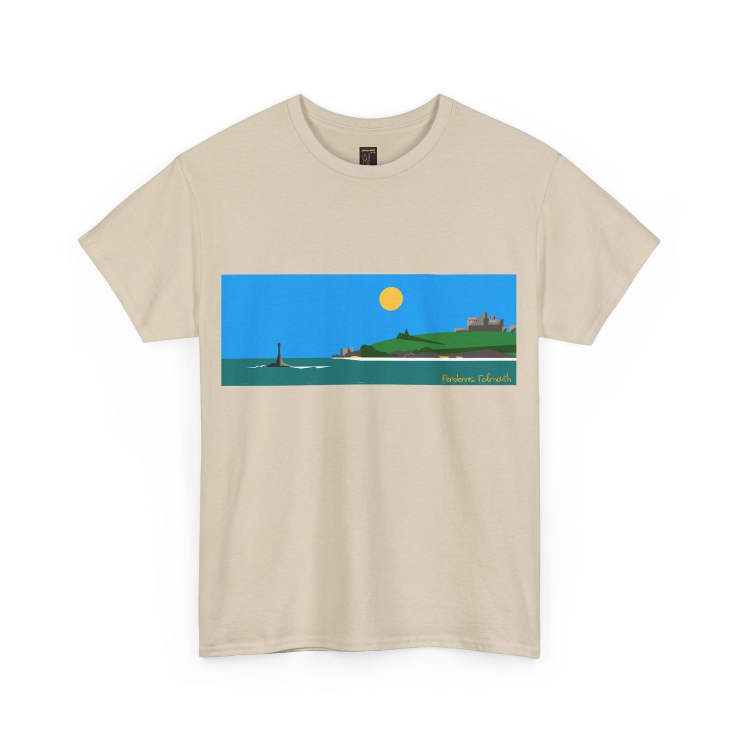 Pendennis,Falmouth, Colour Design - Unisex Tee