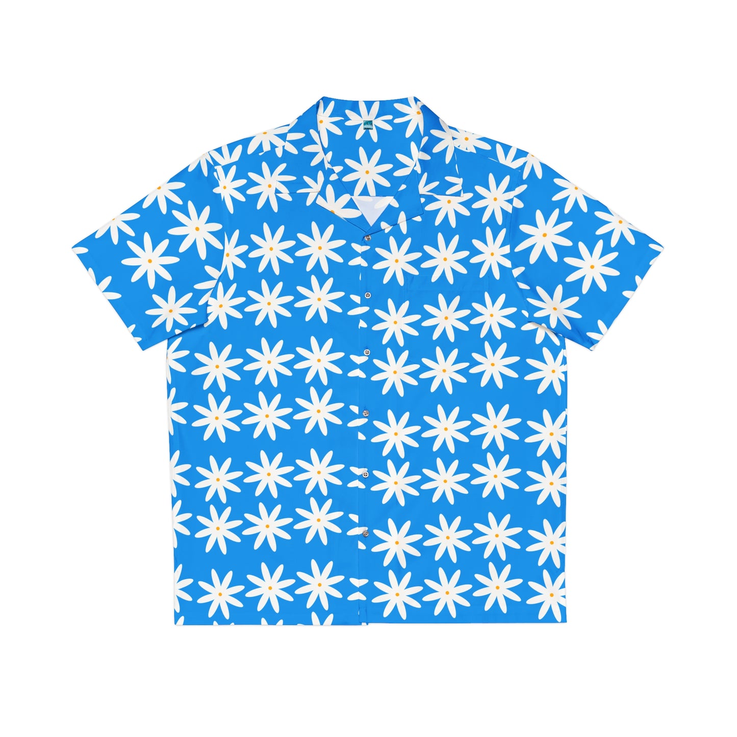 Daisy Pattern -Short Sleeved Shirt