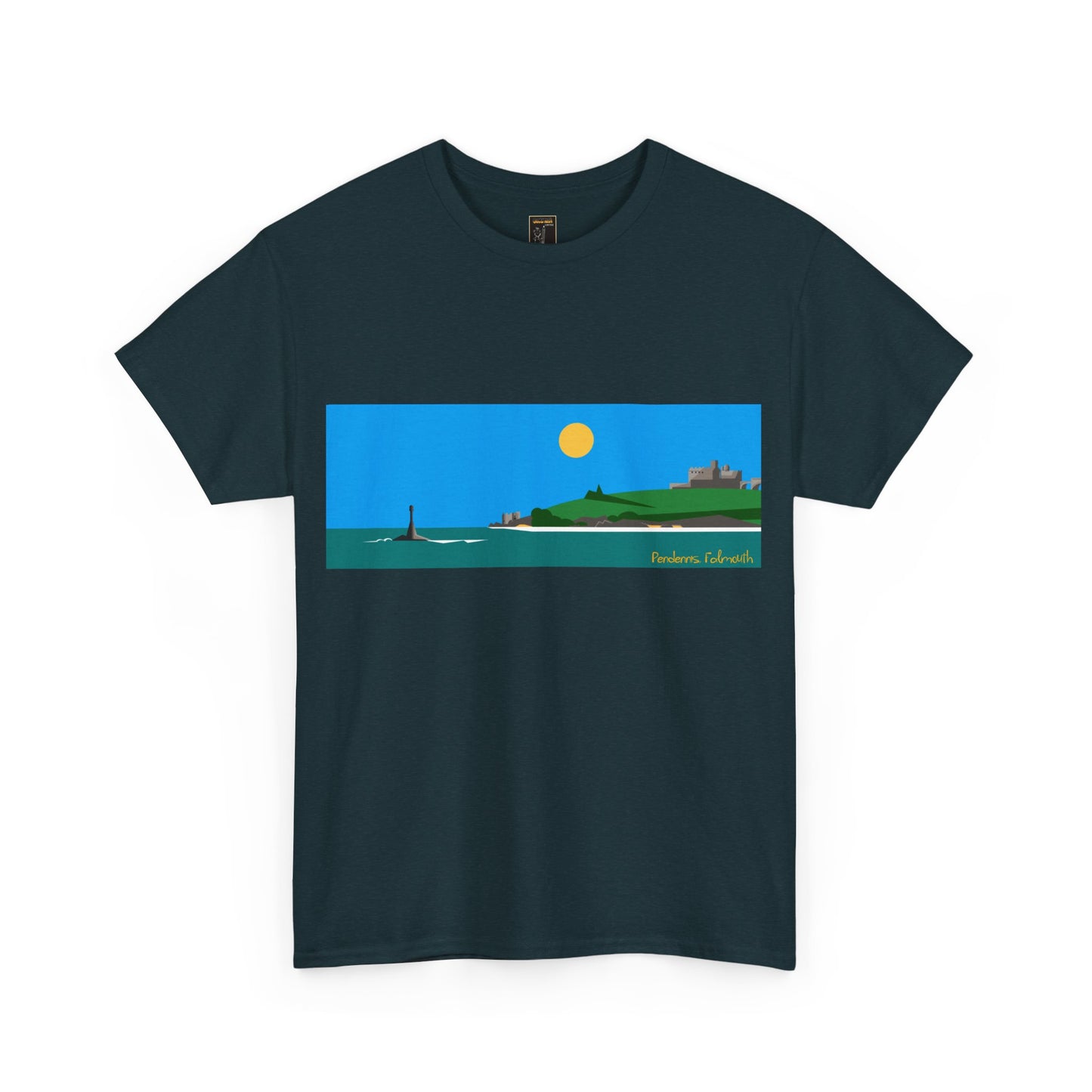 Pendennis,Falmouth, Colour Design - Unisex Tee