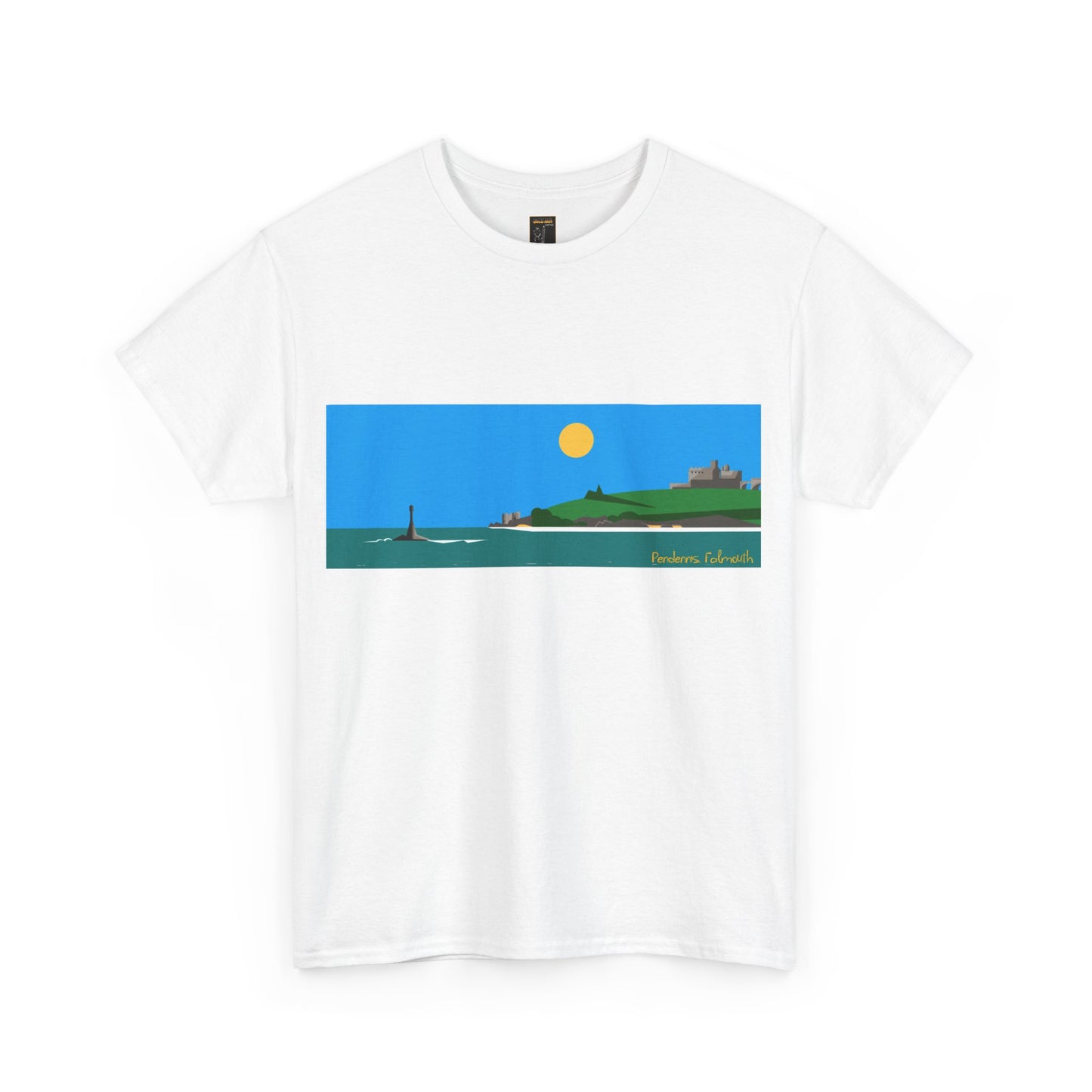 Pendennis,Falmouth, Colour Design - Unisex Tee