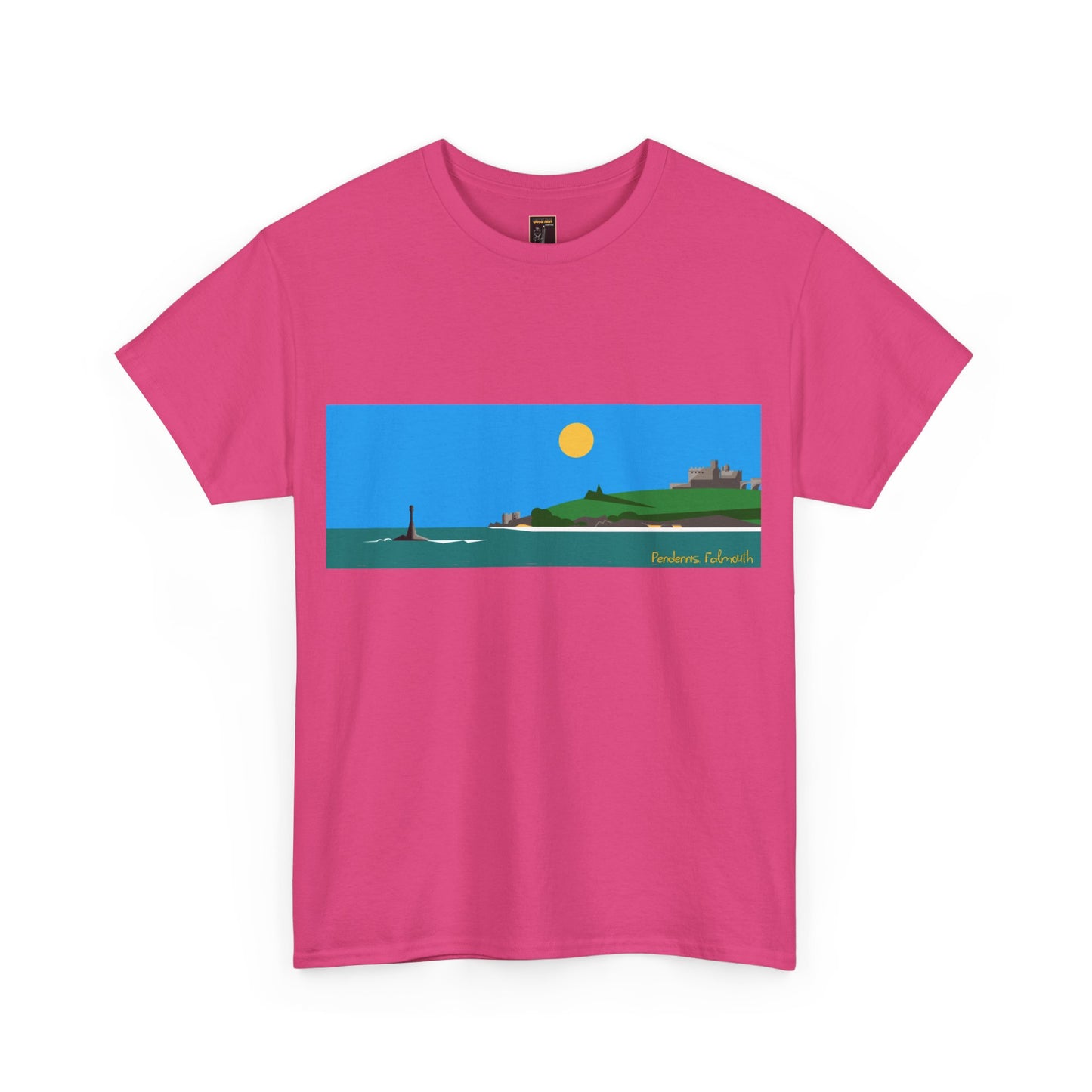 Pendennis,Falmouth, Colour Design - Unisex Tee
