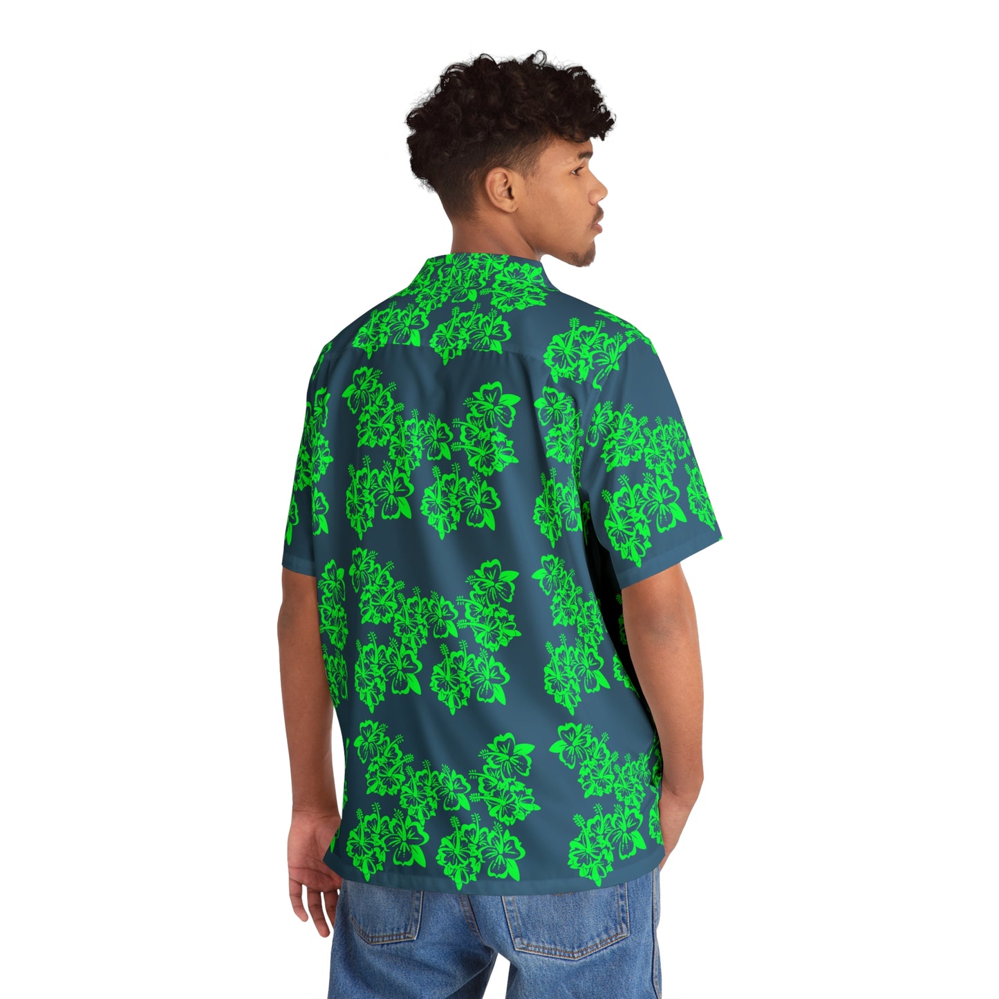 Hibiscus Zing -Short Sleeved Shirt