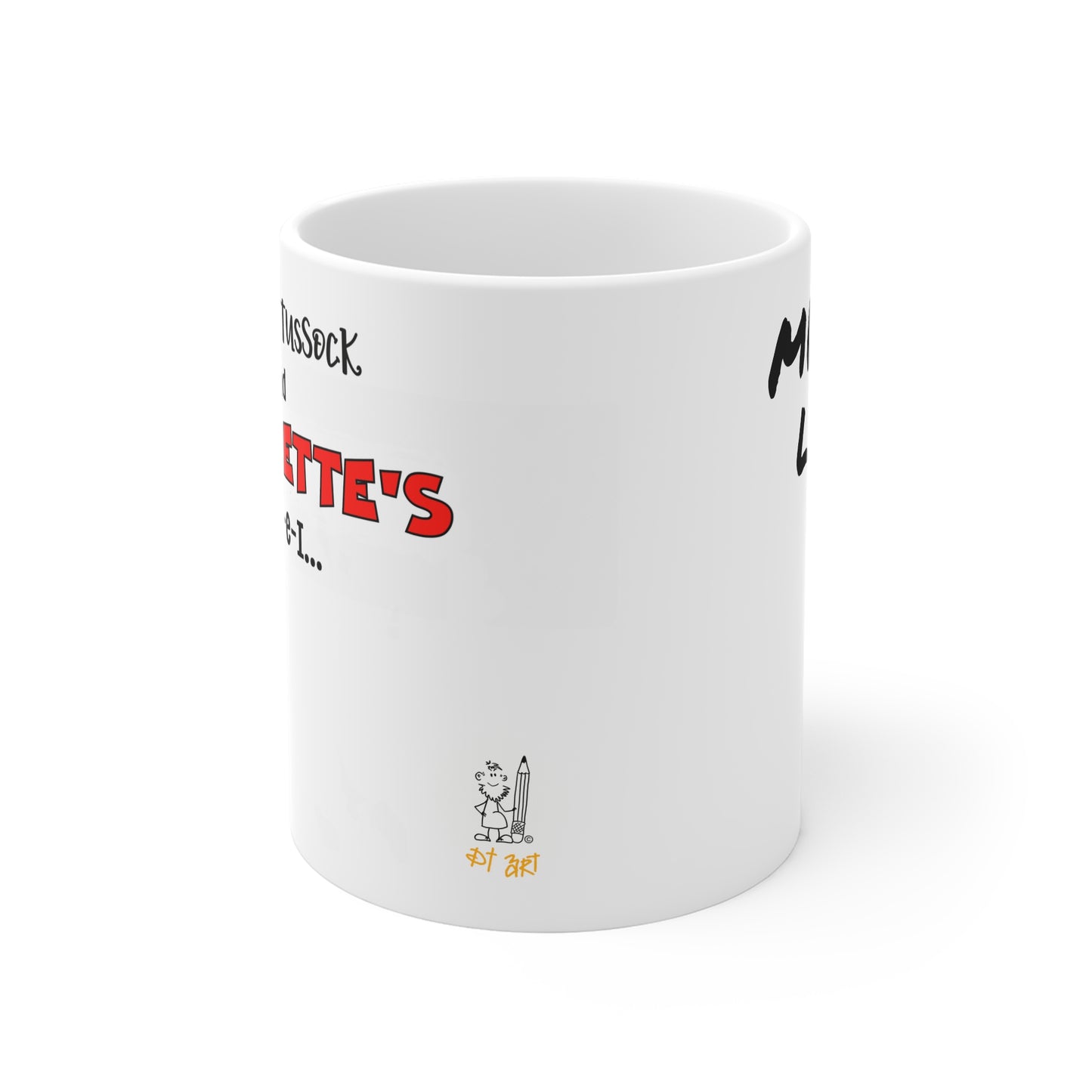 Farmer Tussock’s Sweary Mug 11oz - Minge Licker