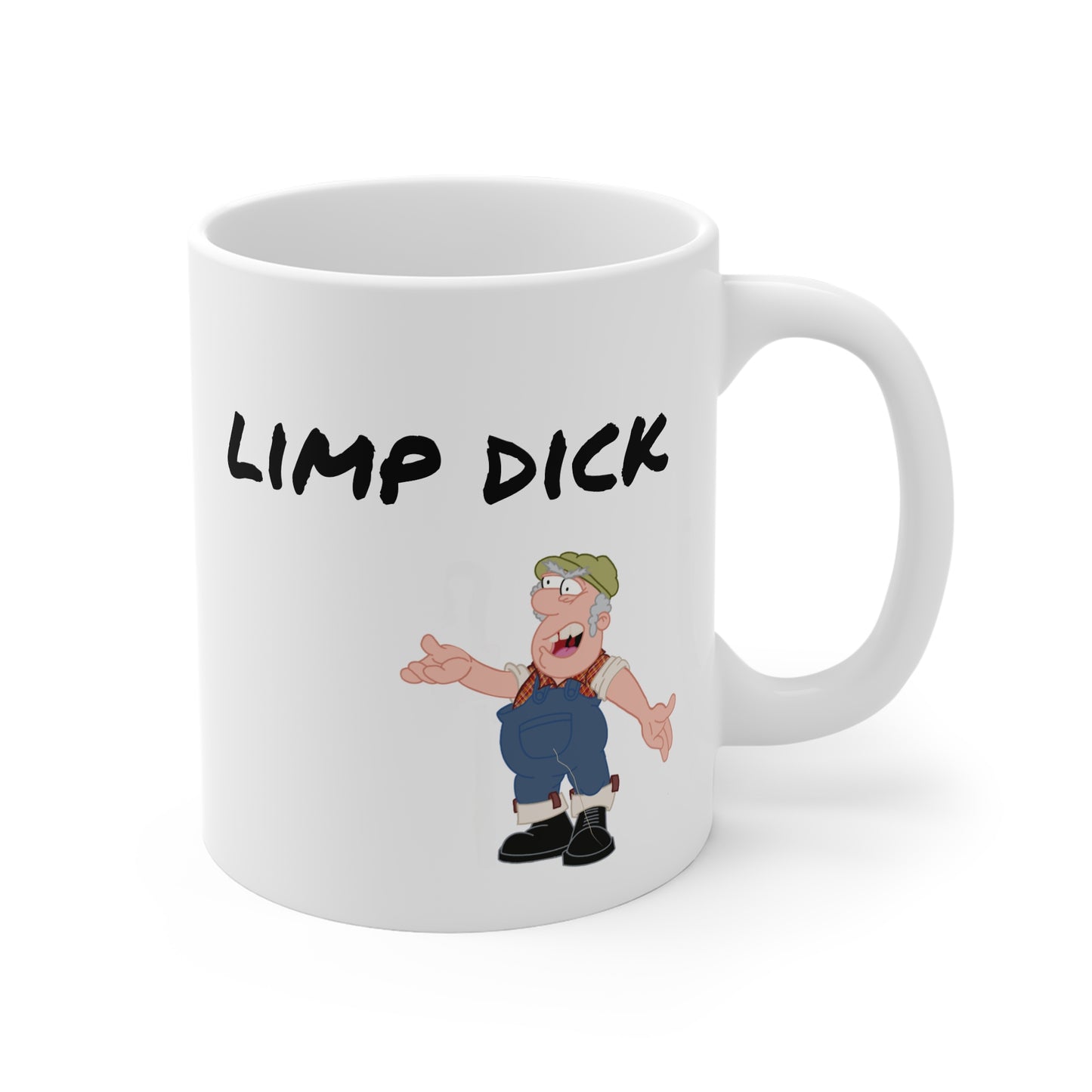 Farmer Tussock’s Sweary Mug 11oz - Limp Dick