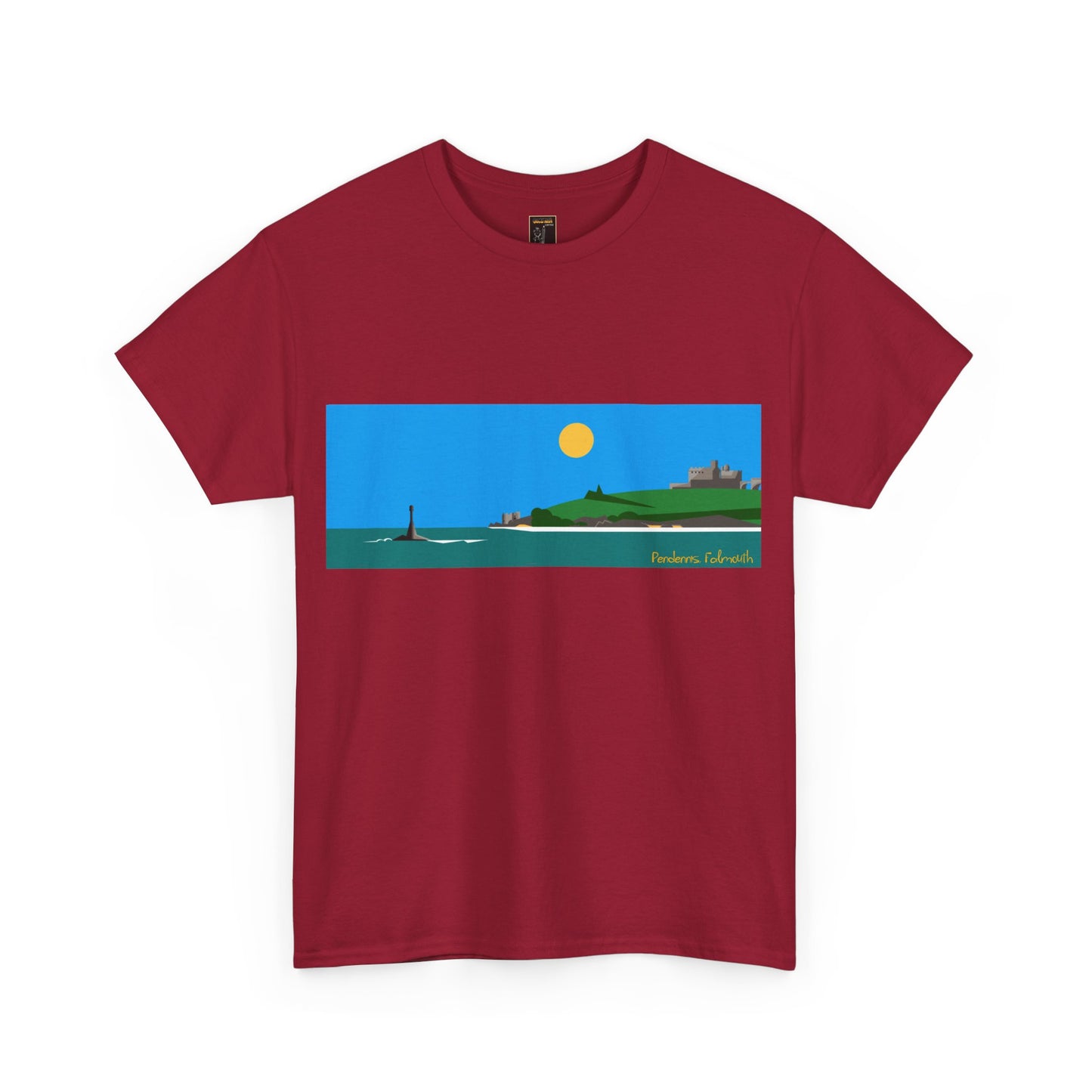 Pendennis,Falmouth, Colour Design - Unisex Tee