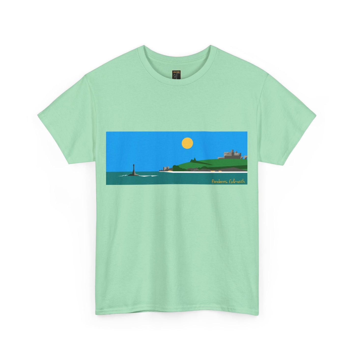 Pendennis,Falmouth, Colour Design - Unisex Tee