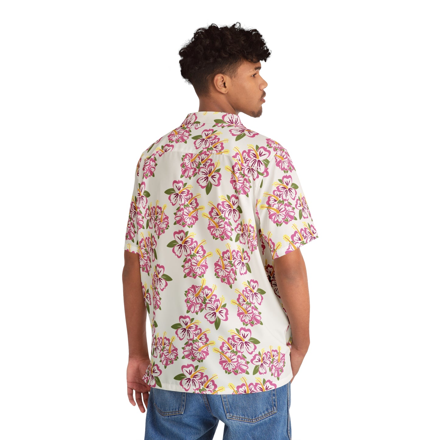 Hibiscus Joy -Short Sleeved Shirt