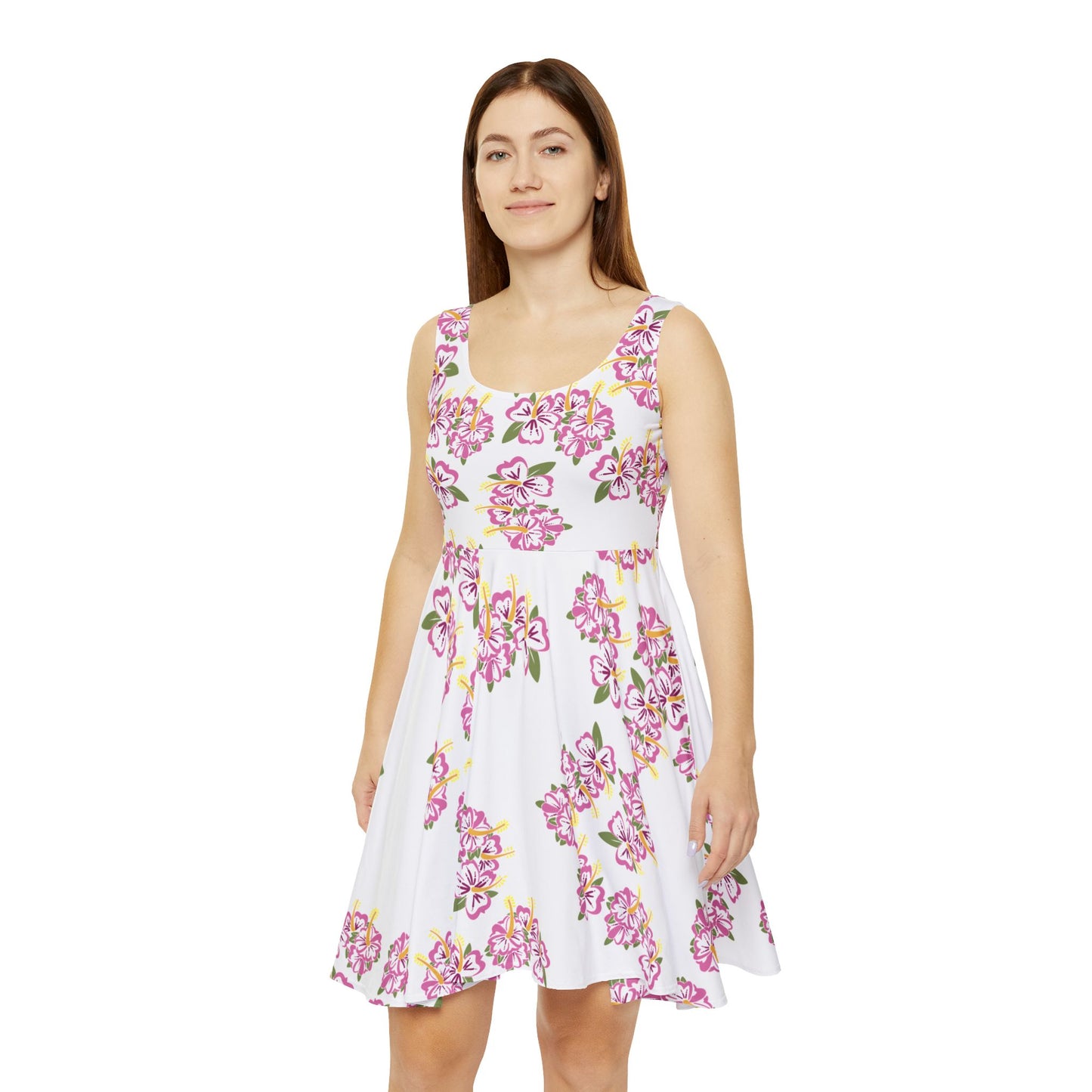 Hibiscus Joy - Skater Dress