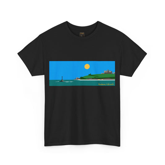 Pendennis,Falmouth, Colour Design - Unisex Tee