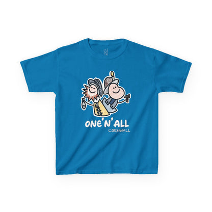 Kids “One’n’All Tee (Crayon Effect/Border White)