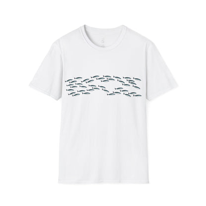 Mackerel Shoal Design T-Shirt