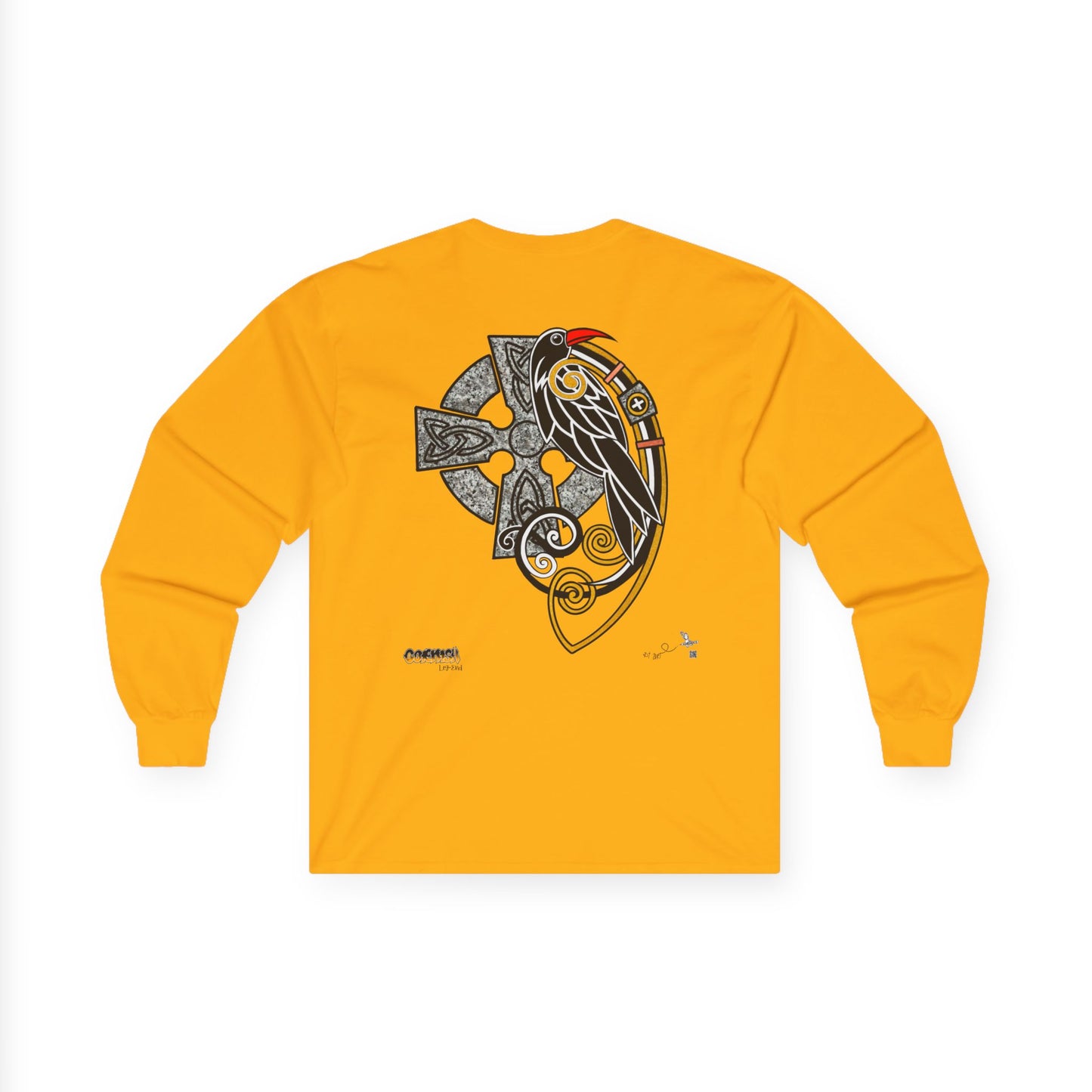 Chough & Cross Heritage Design Long Sleeve Tee