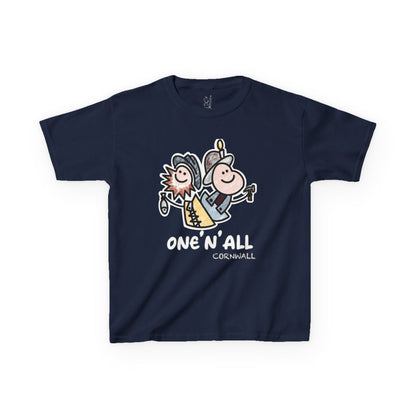 Kids “One’n’All Tee (Crayon Effect/Border White)