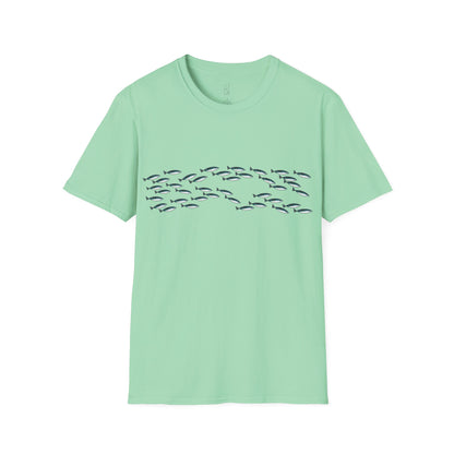 Mackerel Shoal Design T-Shirt