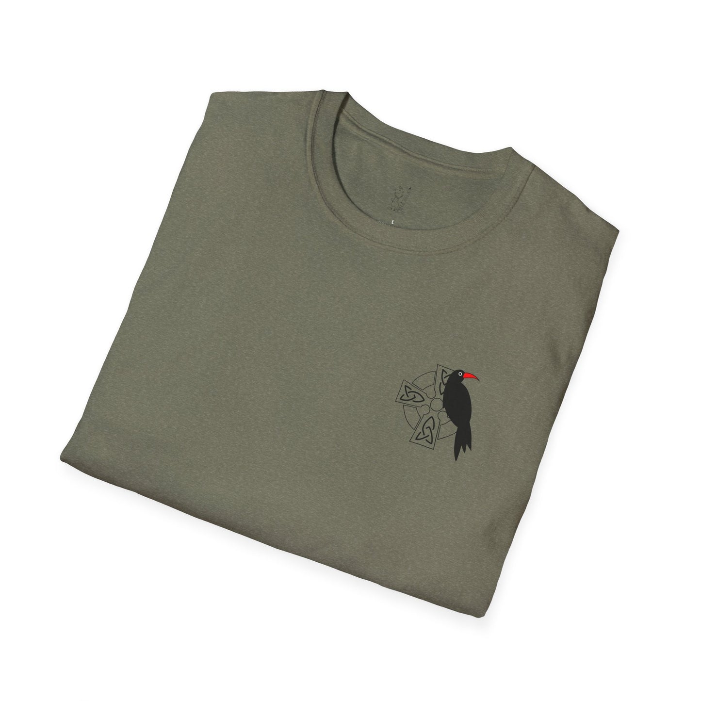 Chough & Cornish Cross T-Shirt (Light Colours)