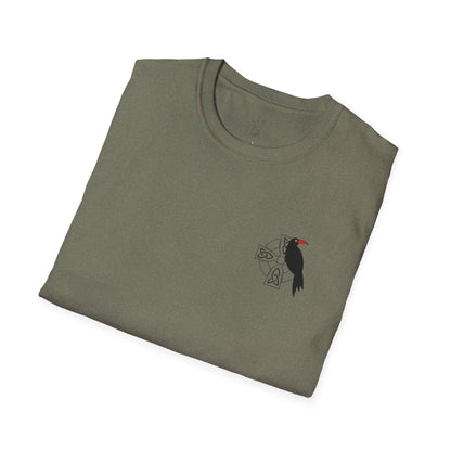 Chough & Cornish Cross T-Shirt (Light Colours)