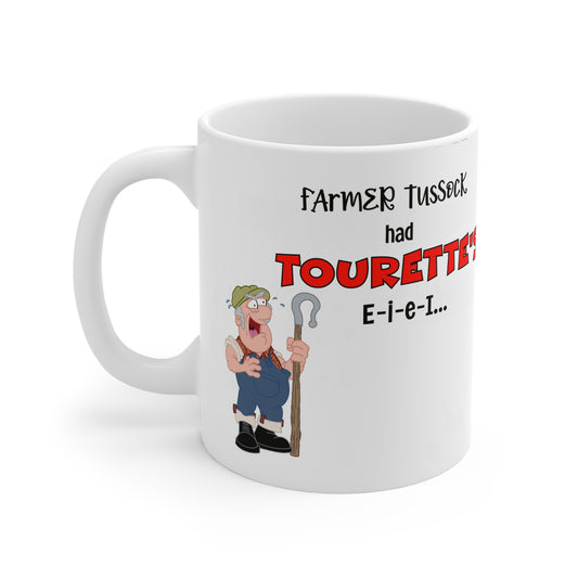 Farmer Tussock’s Sweary Mug 11oz - Scratch They Bollocks