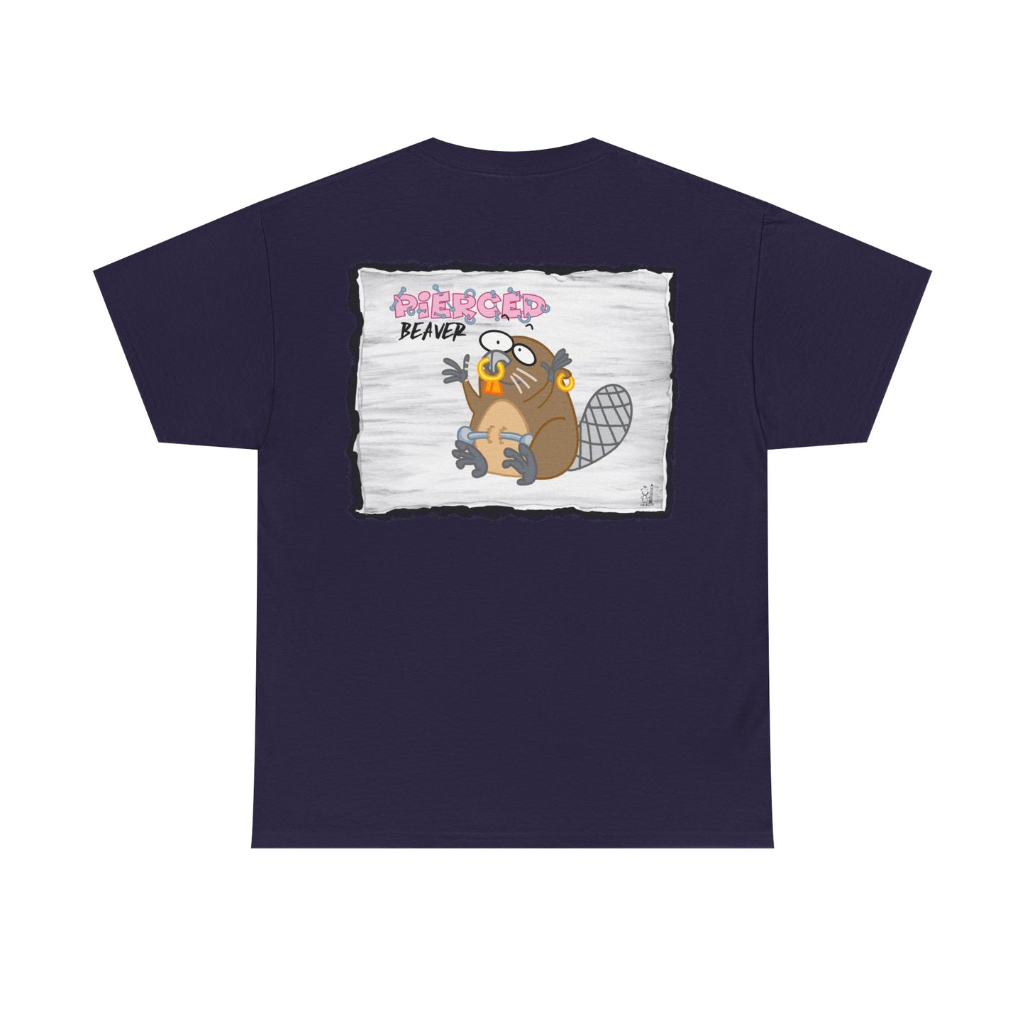 "Pierced Beaver” T-Shirt