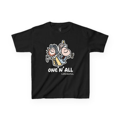 Kids “One’n’All Tee (Crayon Effect/Border White)