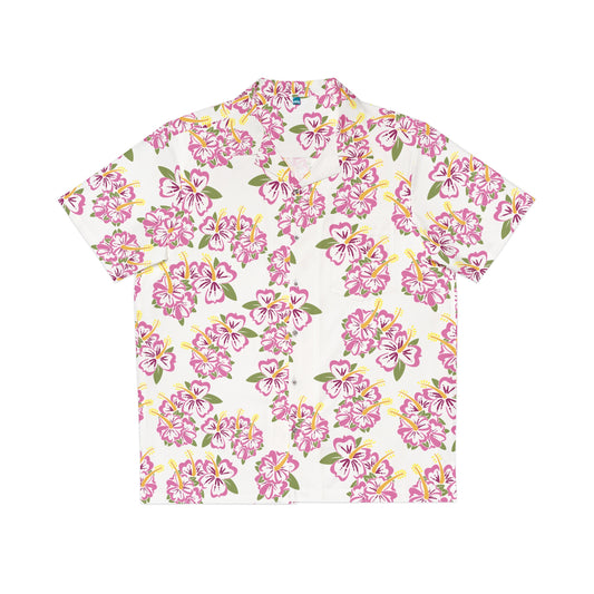 Hibiscus Joy  -Short Sleeved Shirt