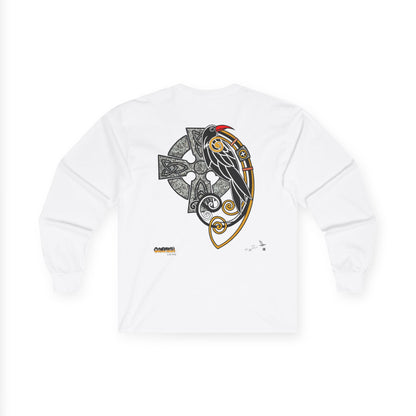 Chough & Cross Heritage Design Long Sleeve Tee