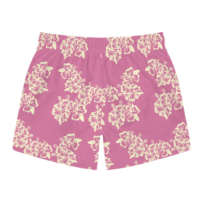 Hibiscus Blush Swim Shorts