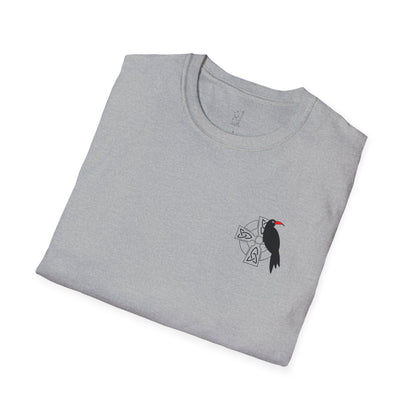 Chough & Cornish Cross T-Shirt (Light Colours)