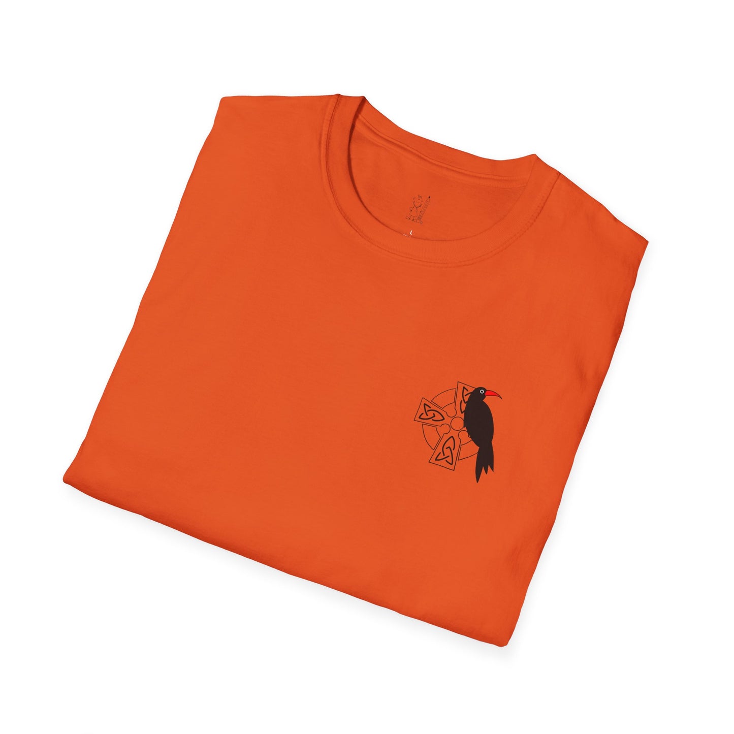 Chough & Cornish Cross T-Shirt (Light Colours)