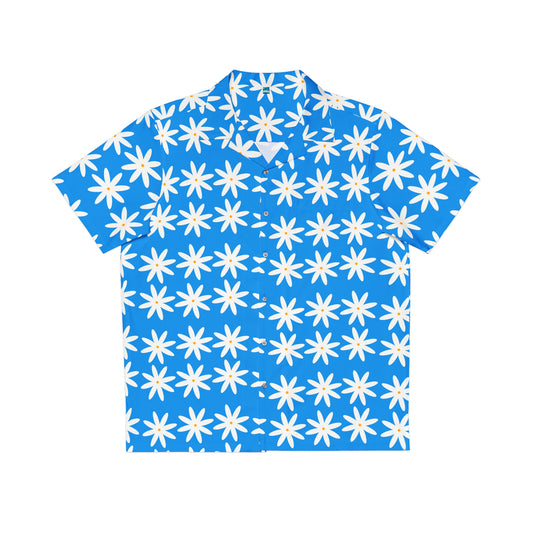 Daisy Pattern -Short Sleeved Shirt