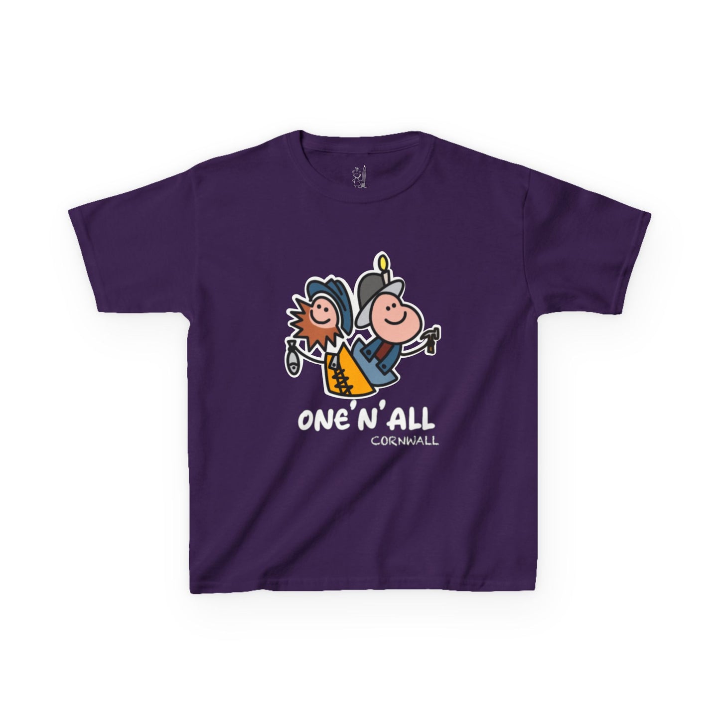 Kids “One’n’All Tee (Full Colour/Border White)