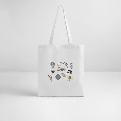 Cornwall Memories Tote Bag - white