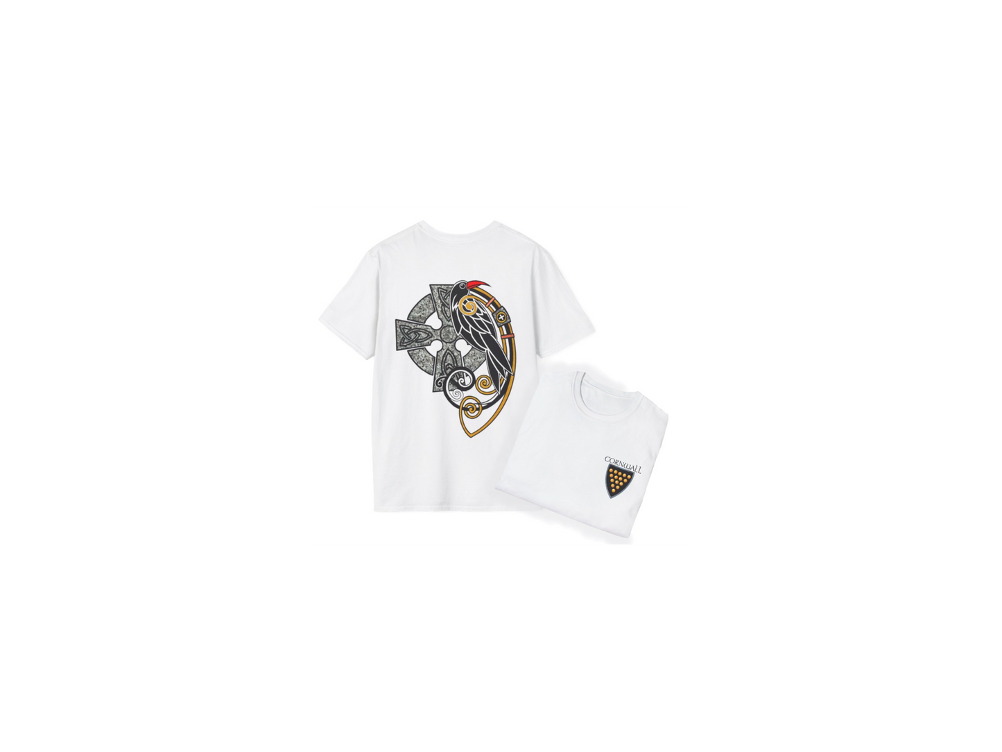 Cornwall- Chough & Cross Tee