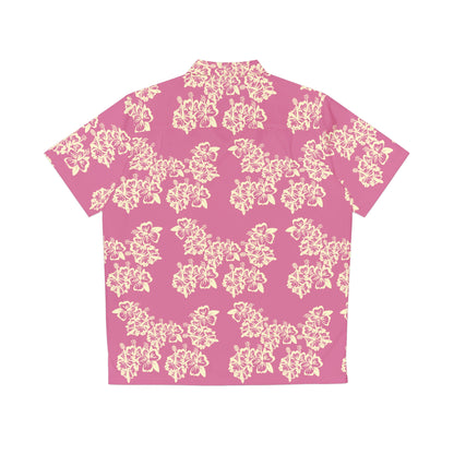 Hibiscus Blush  -Short Sleeved Shirt