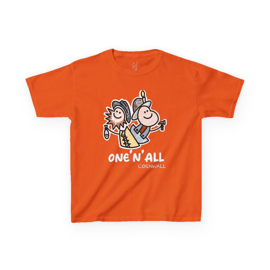 Kids “One’n’All Tee (Crayon Effect/Border White)