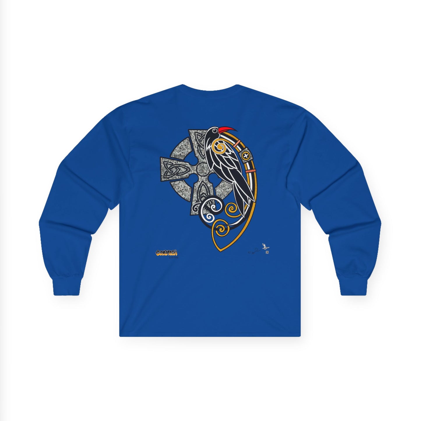 Chough & Cross Heritage Design Long Sleeve Tee