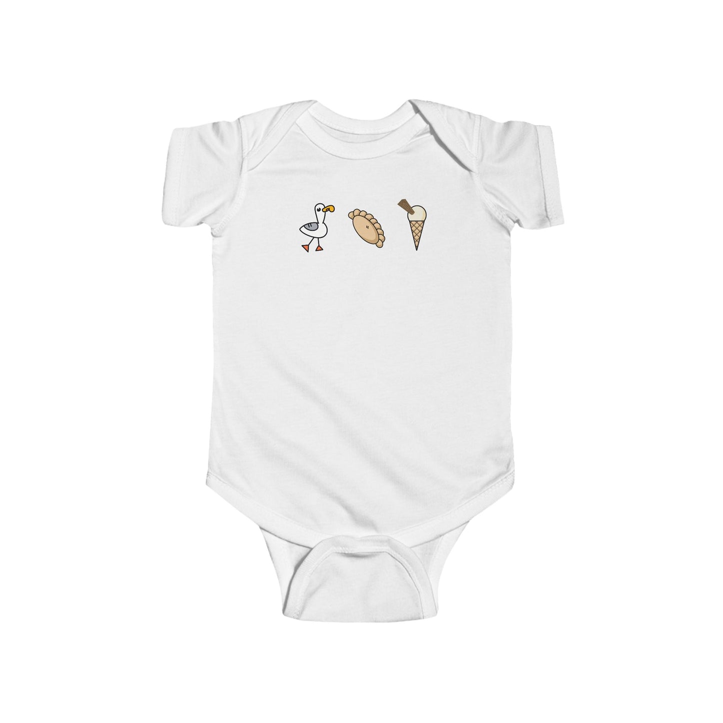 Cornish Seaside Infant Bodysuit