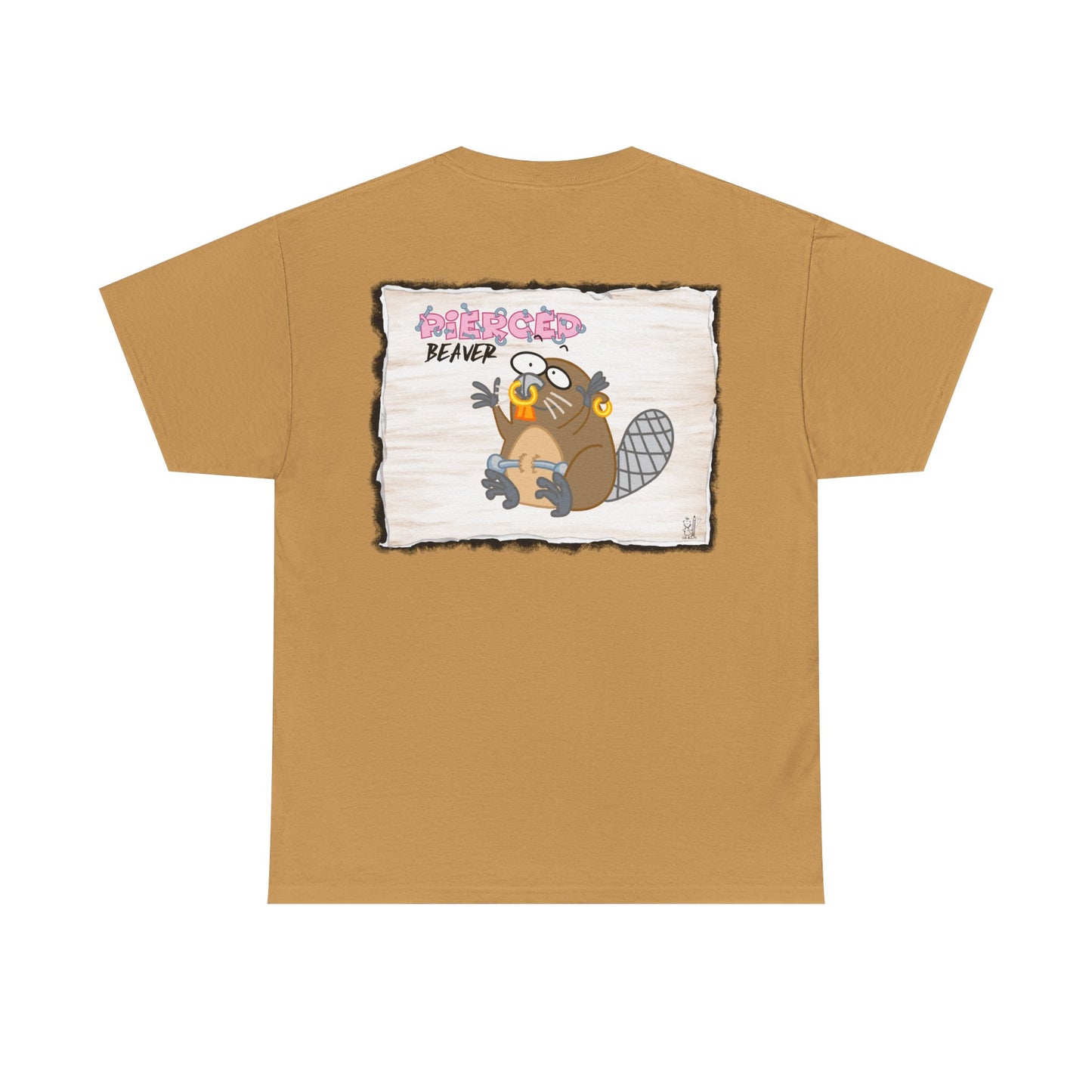 "Pierced Beaver” T-Shirt