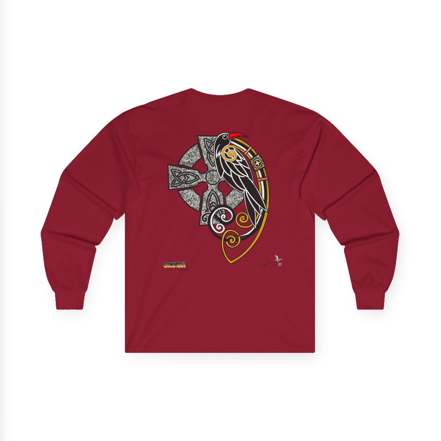 Chough & Cross Heritage Design Long Sleeve Tee