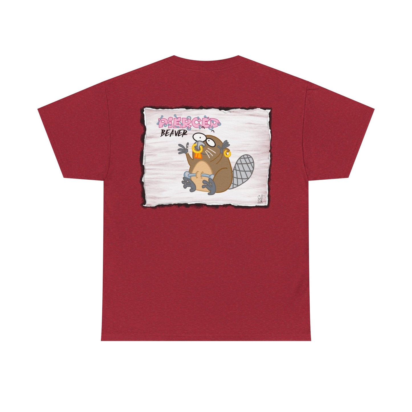 "Pierced Beaver” T-Shirt