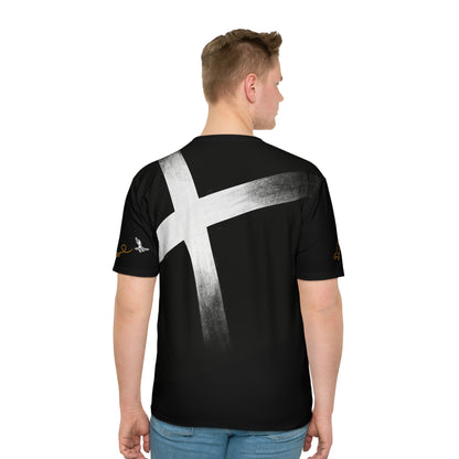 St Piran’s Flag, All-Over Print T-Shirt