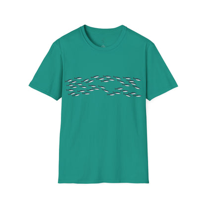Mackerel Shoal Design T-Shirt