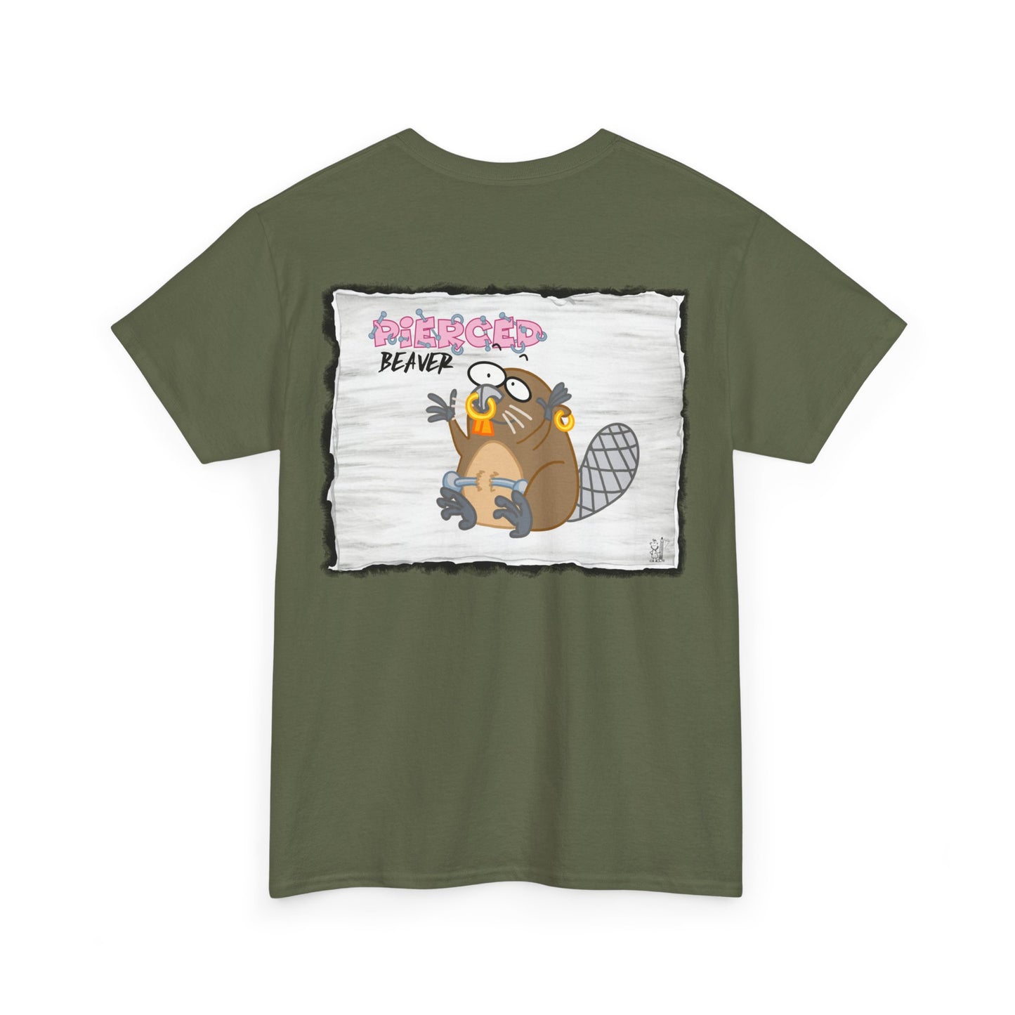 "Pierced Beaver” T-Shirt