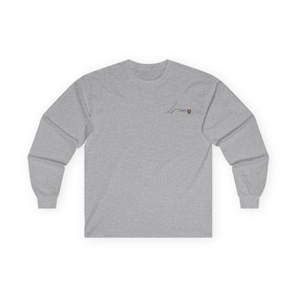 Chough & Cross Heritage Design Long Sleeve Tee