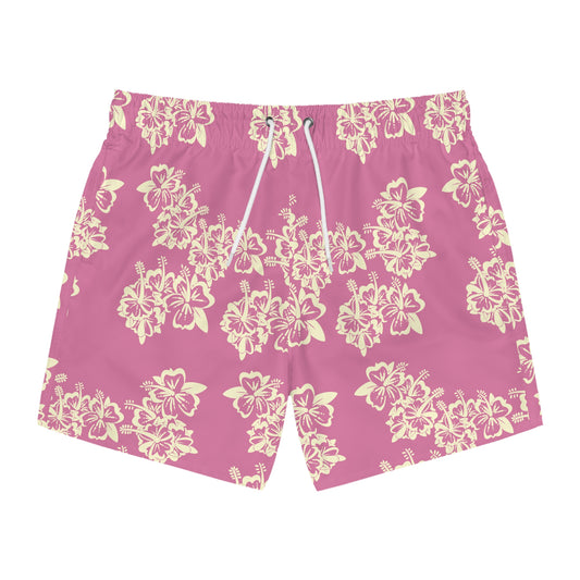 Hibiscus Blush Swim Shorts