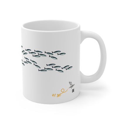 The Mackerel Shoal Mug