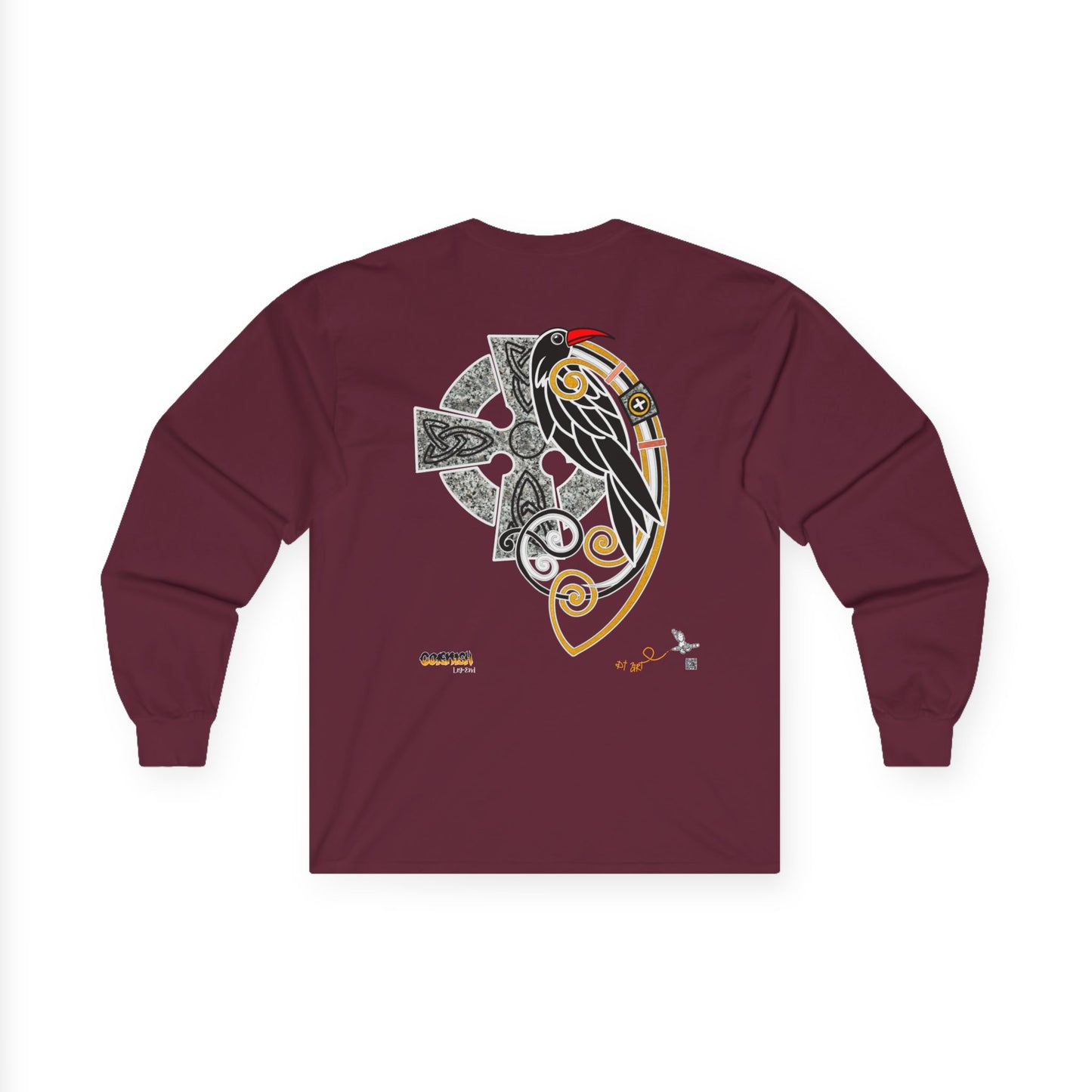 Copy of Chough & Cross Heritage Design Long Sleeve Tee